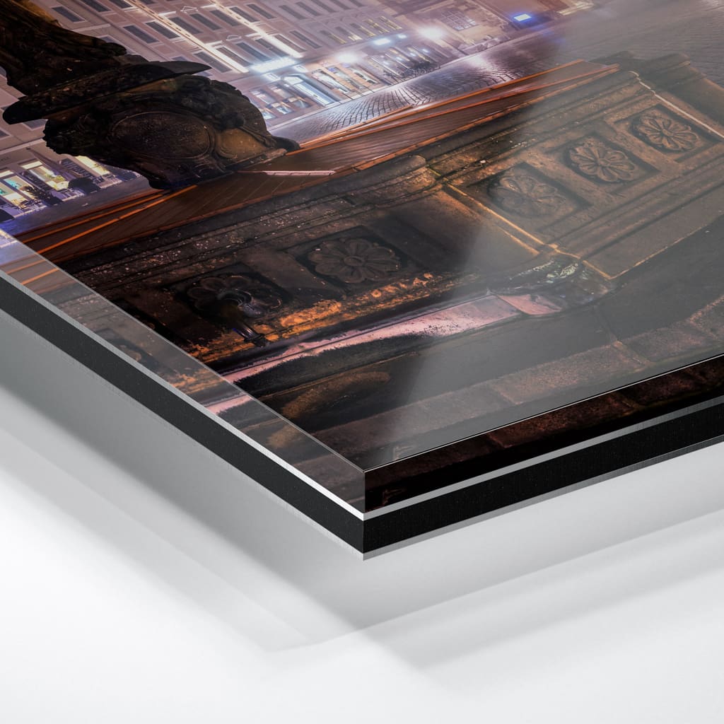 Acryl Board (01559) Neumarkt im Nebel – Bild 2