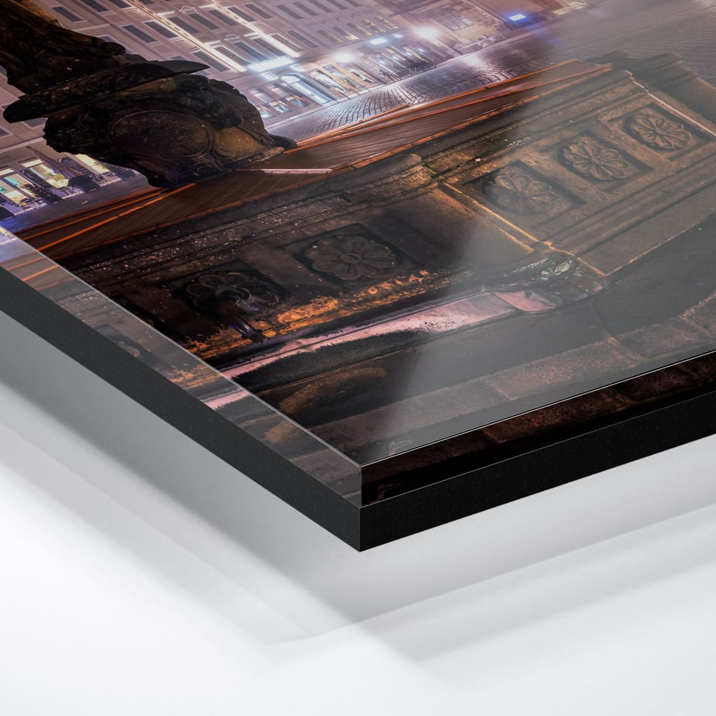 Acryl Board (01559) Neumarkt im Nebel – Bild 3