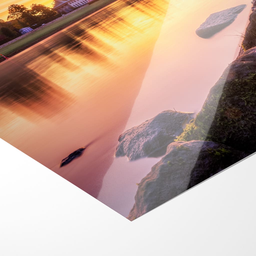 Poster (01560) Schloss Pillnitz im Morgenrot – Bild 2