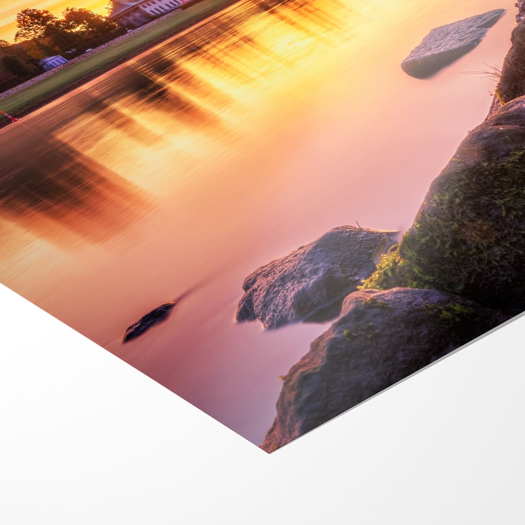 Poster (01560) Schloss Pillnitz im Morgenrot – Bild 3