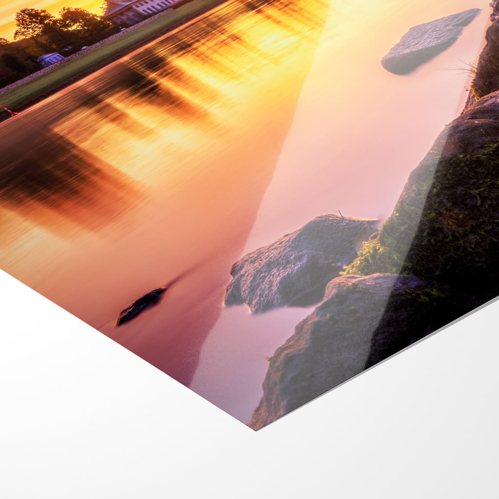 Poster (01560) Schloss Pillnitz im Morgenrot – Bild 4