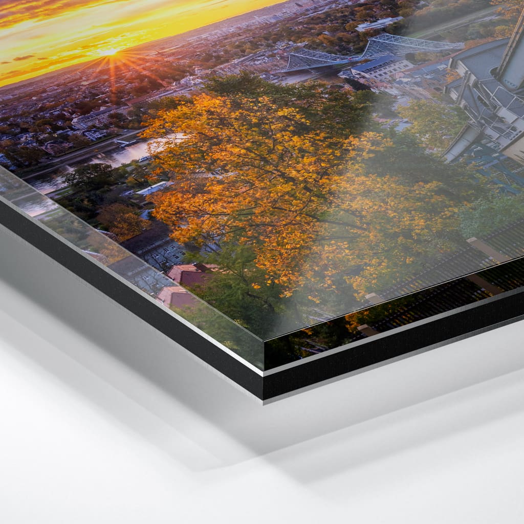 Acryl Board (01572) Schwebebahn im Herbst – Bild 2