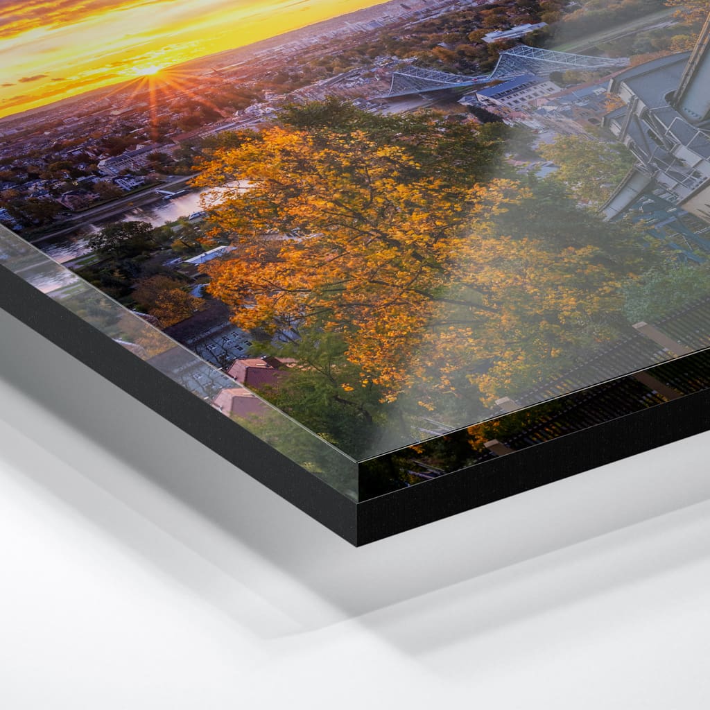 Acryl Board (01572) Schwebebahn im Herbst – Bild 3