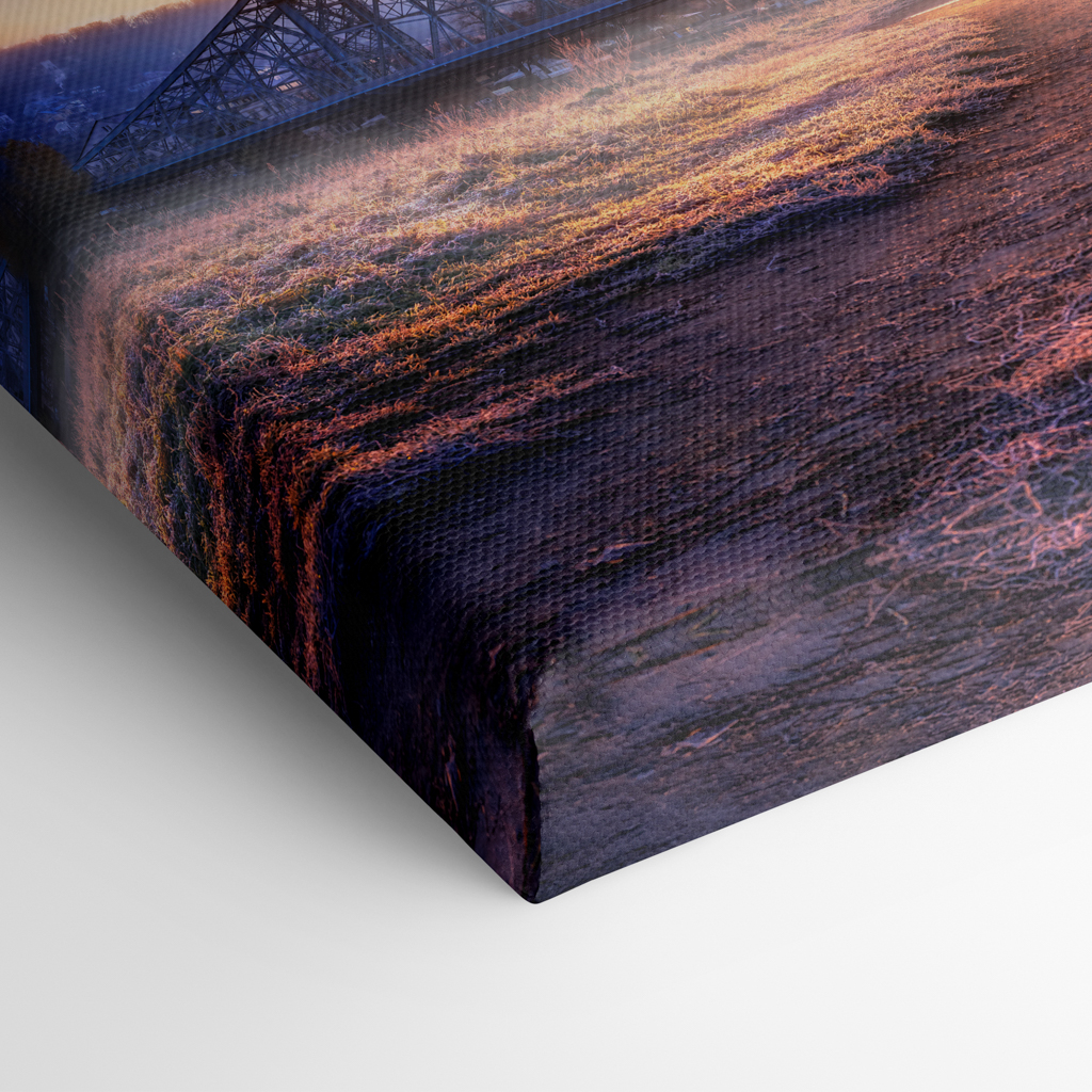 Leinwand (01557) kalter Herbstmorgen – Bild 2