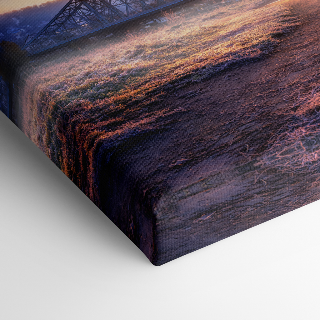 Leinwand (01557) kalter Herbstmorgen – Bild 4