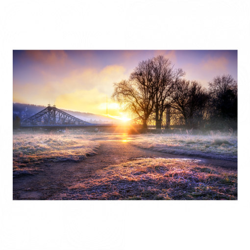Acryl Board (01557) kalter Herbstmorgen