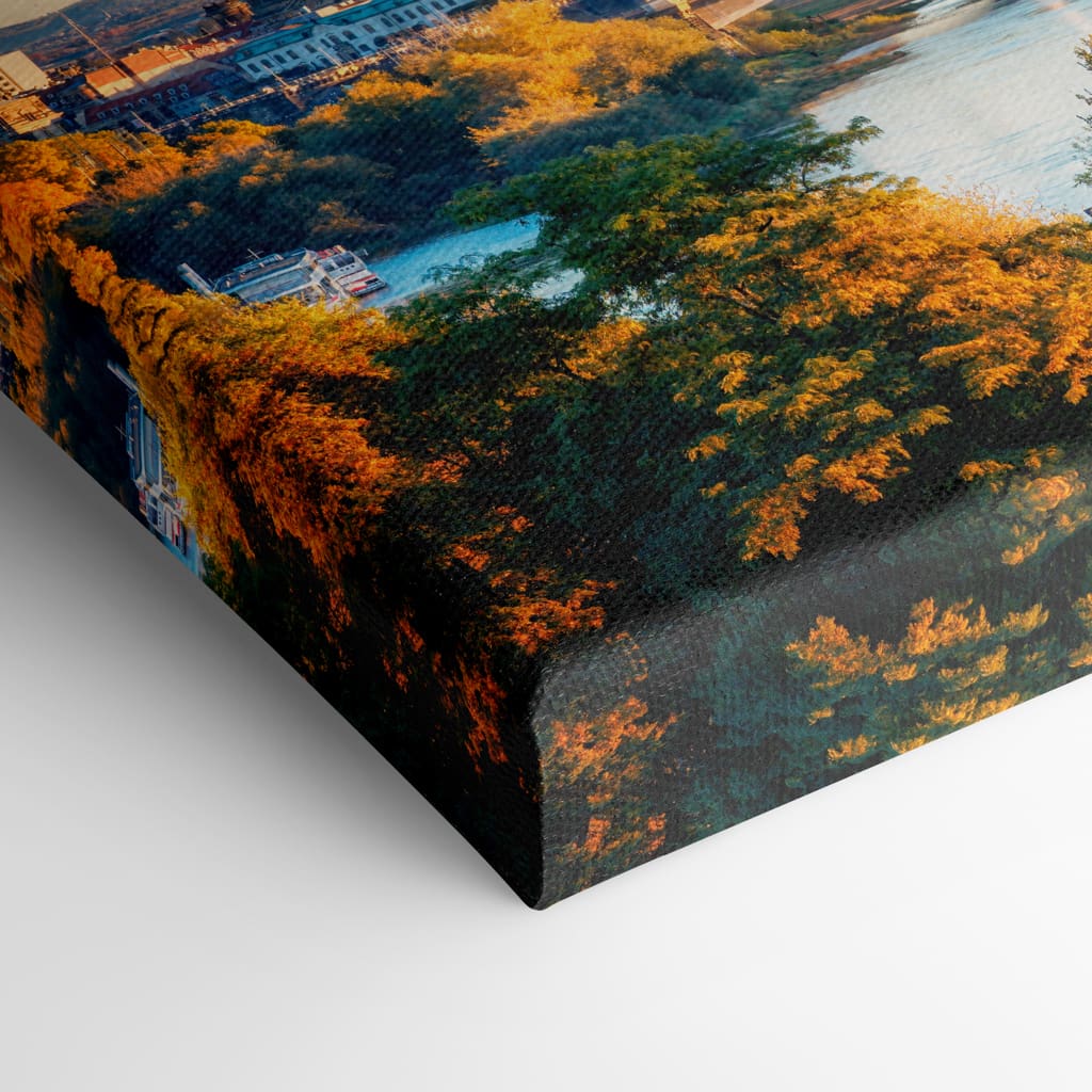 Leinwand (01574) Skyline im Herbstlicht – Bild 3