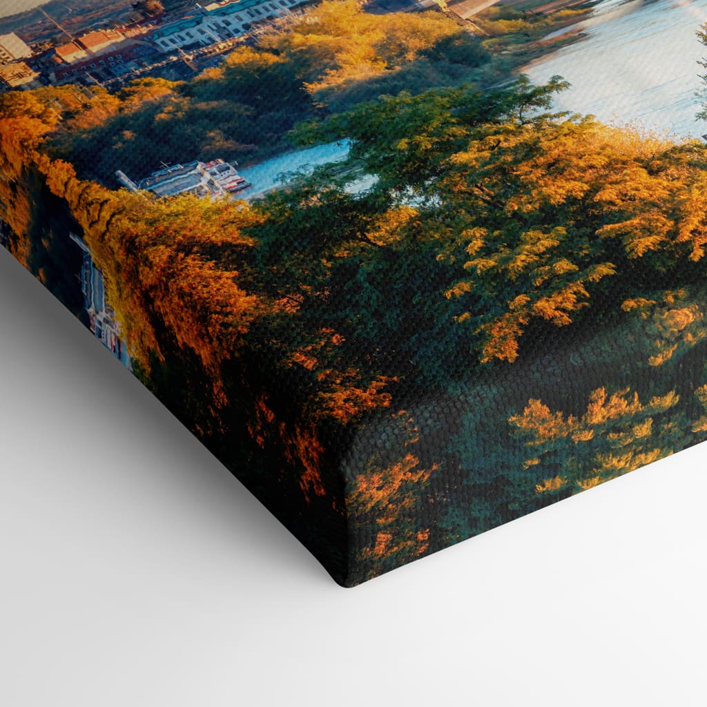 Leinwand (01574) Skyline im Herbstlicht – Bild 4