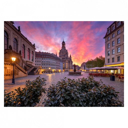 Puzzle (Nr. 01354) Neumarkt zum Sonnenaufgang