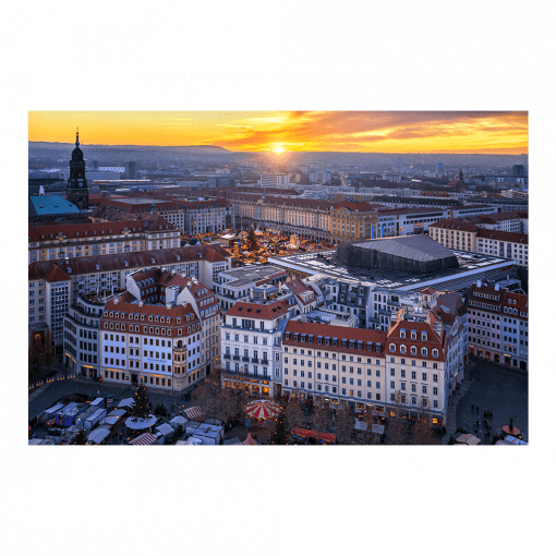 Poster (01595) Blick von der Frauenkirche