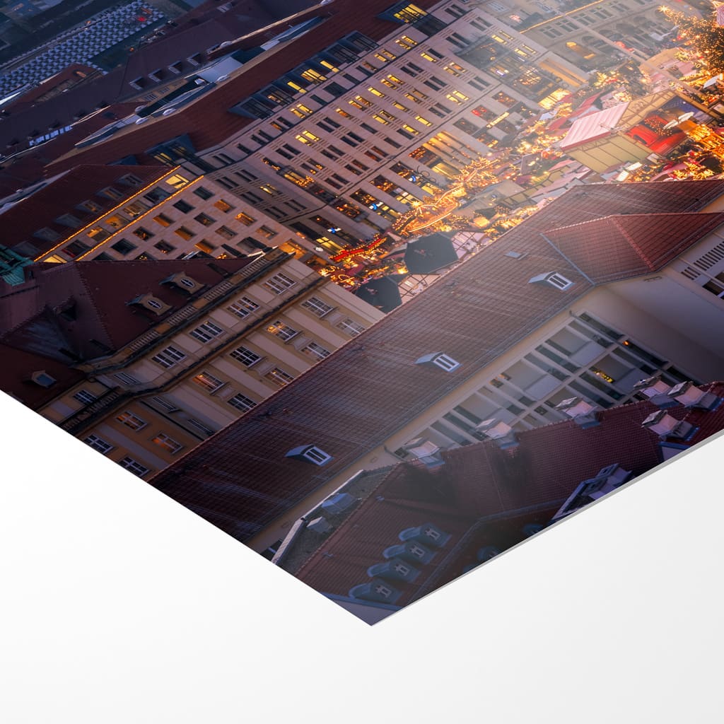 Poster (01601) Striezelmarkt im Abendrot – Bild 3
