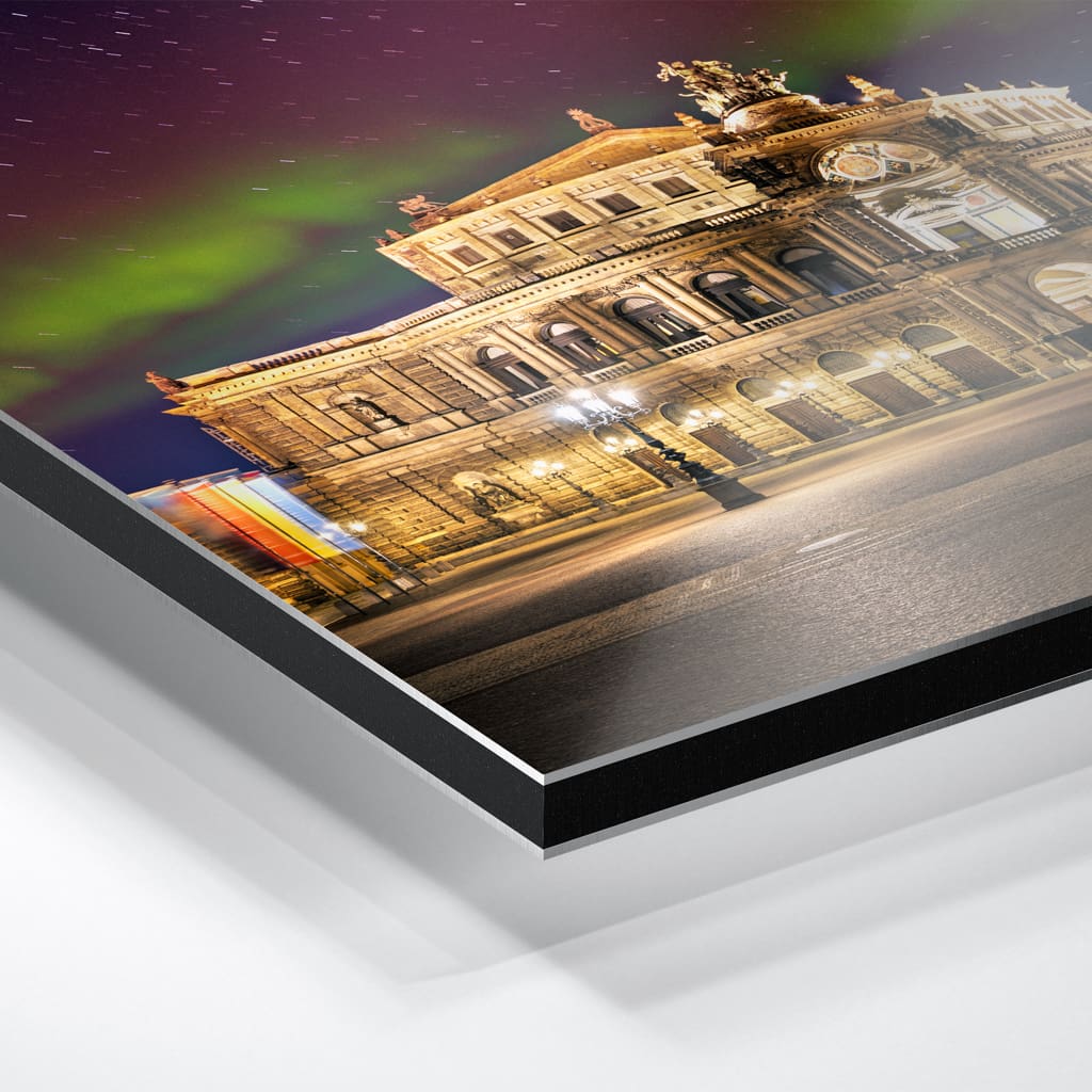 Alu-Dibond (01607) Polarlichter über der Semperoper – Bild 2