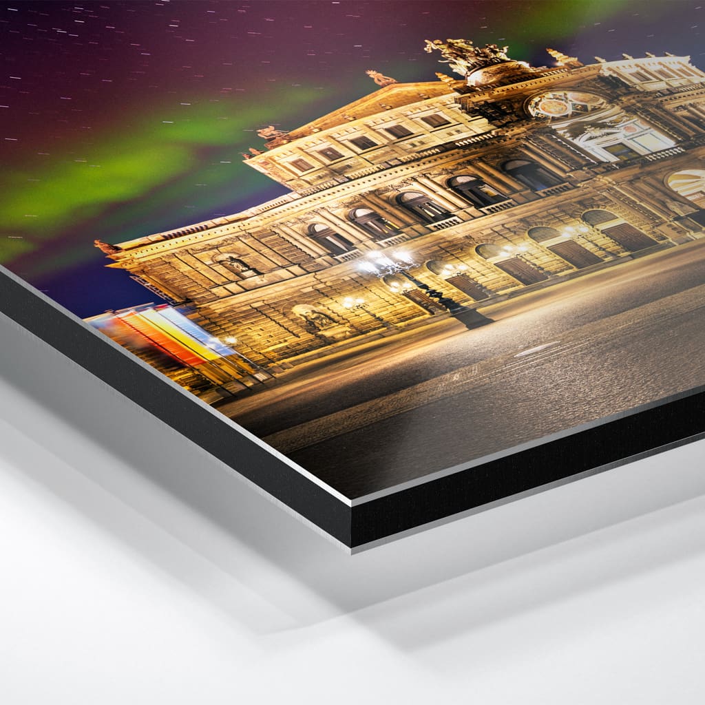 Alu-Dibond (01607) Polarlichter über der Semperoper – Bild 4