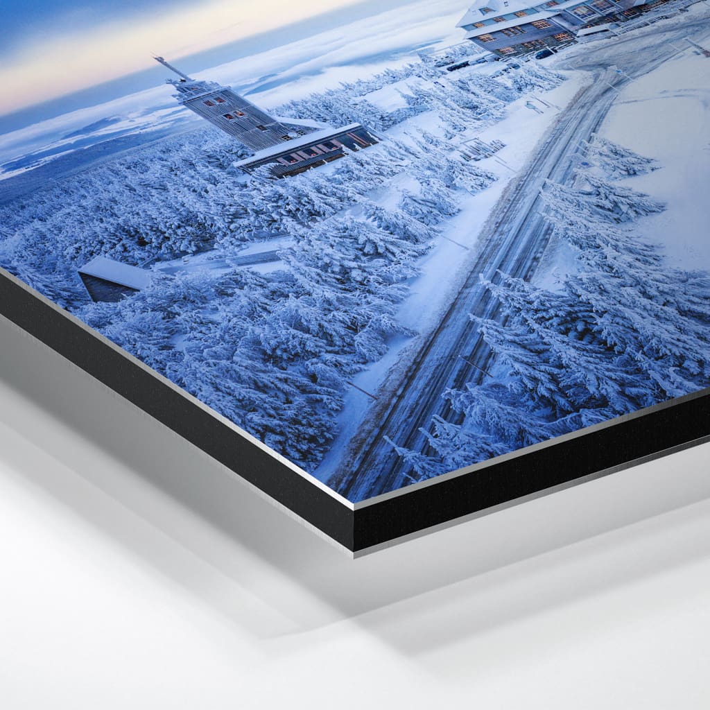 Alu-Dibond (01610) Fichtelberg im Winter – Bild 6