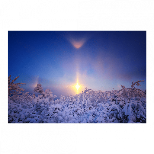 Fotoabzug (01612) Mondhalo