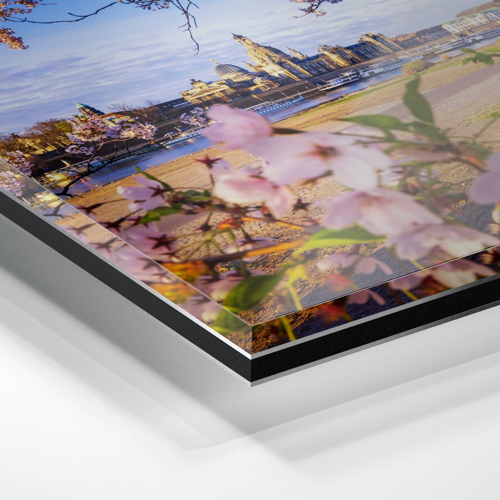 Acryl Board (01624) Skyline im Frühling – Bild 2