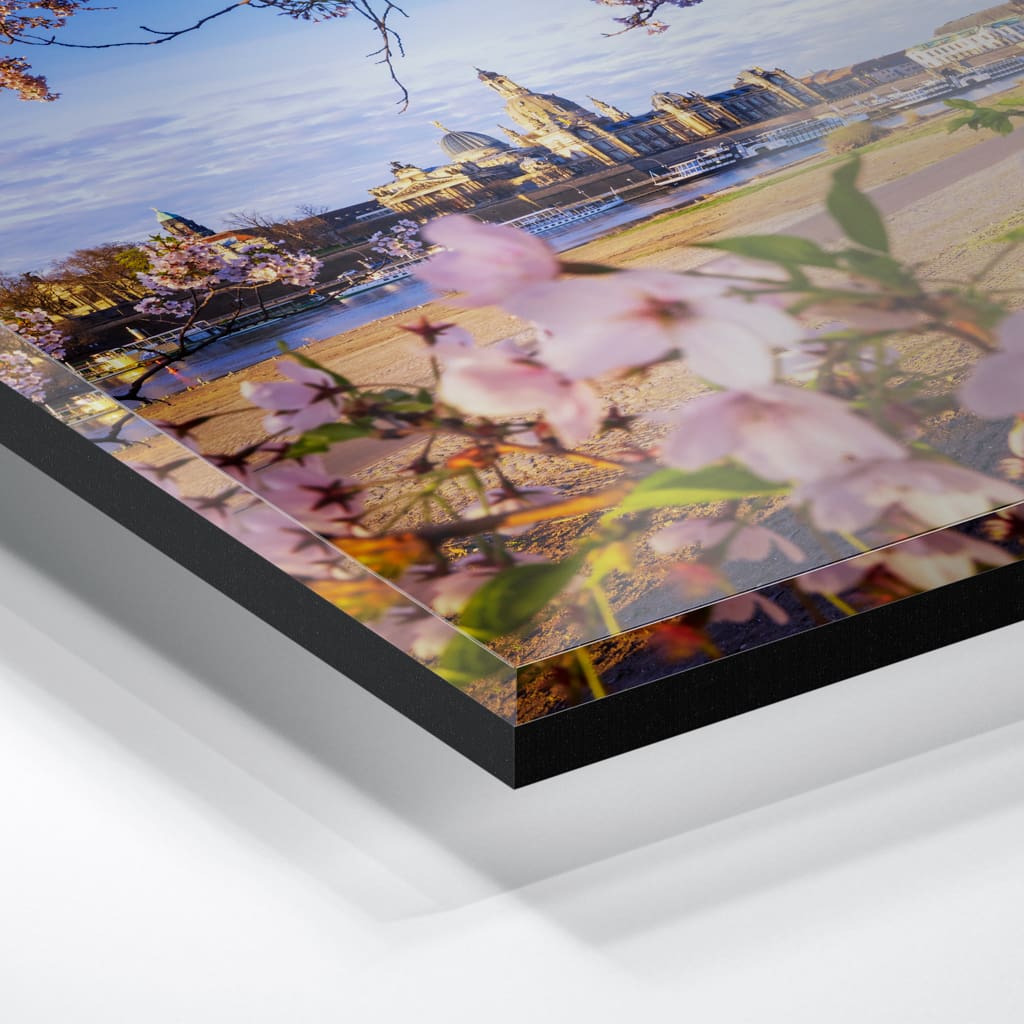 Acryl Board (01624) Skyline im Frühling – Bild 3