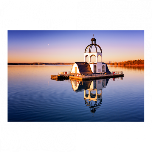 Fotoabzug (01626) VINETA auf Störmthaler See