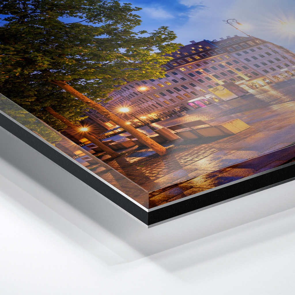 Acryl Board (01676) Neumarkt nach Regenschauer – Bild 2