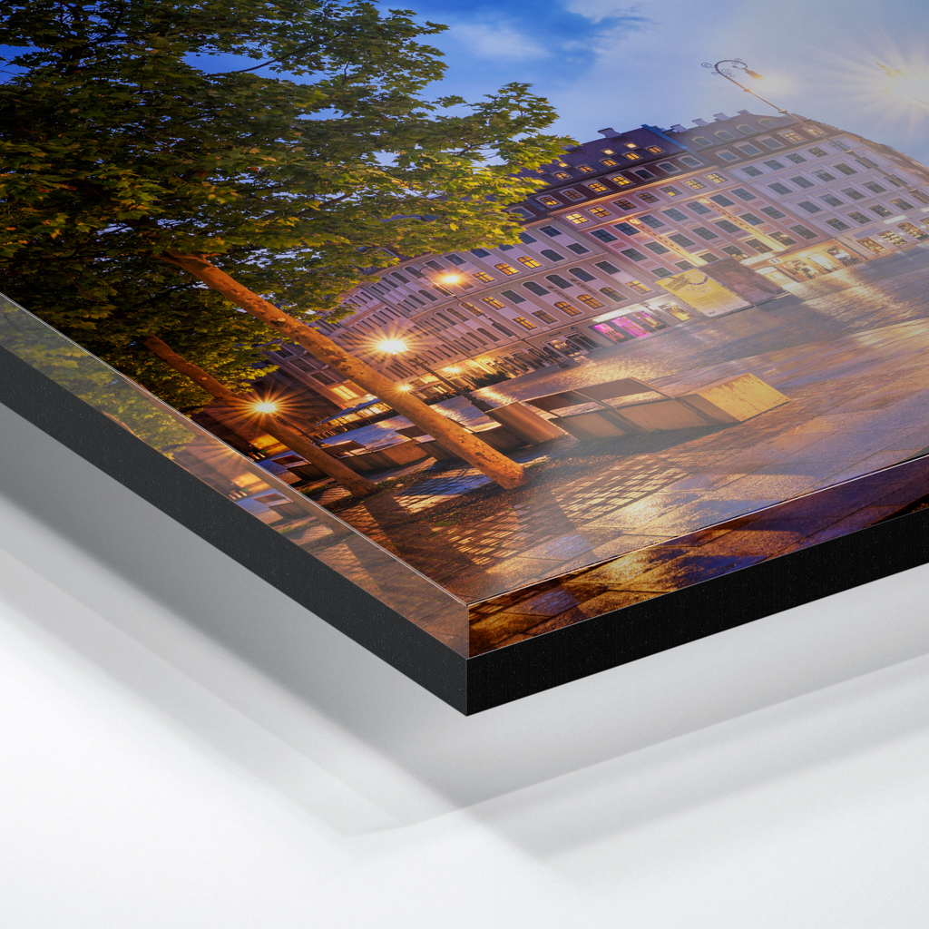 Acryl Board (01676) Neumarkt nach Regenschauer – Bild 3