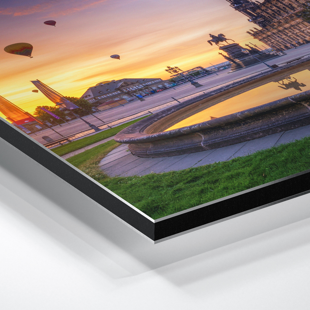 Alu-Dibond (01679) Theaterplatz zum Sonnenaufgang – Bild 6