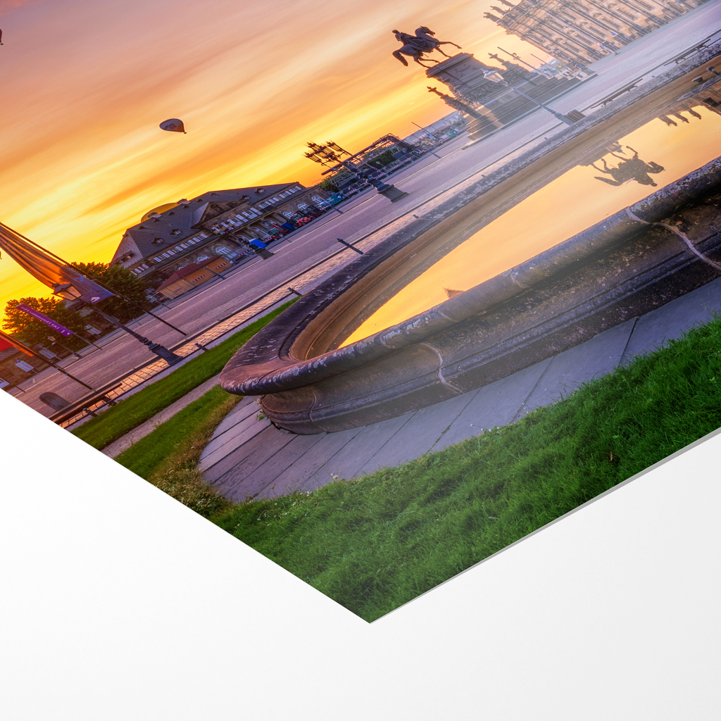 Poster (01679) Theaterplatz zum Sonnenaufgang – Bild 3