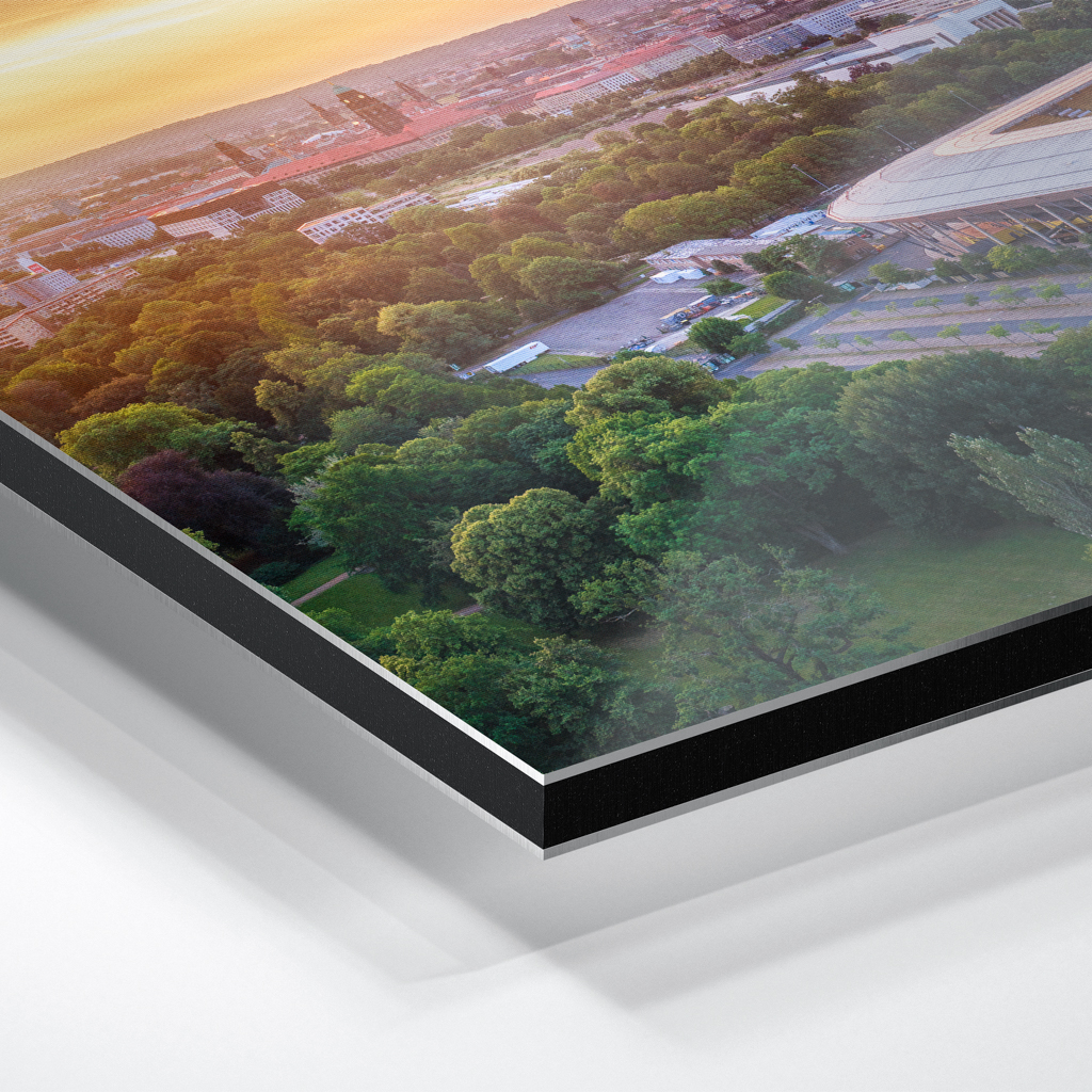 Alu-Dibond (01691) Dynamo Stadion zum Sonnenuntergang – Bild 5