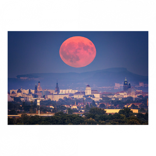 Leinwand (01705) Römische Bosel Aussicht