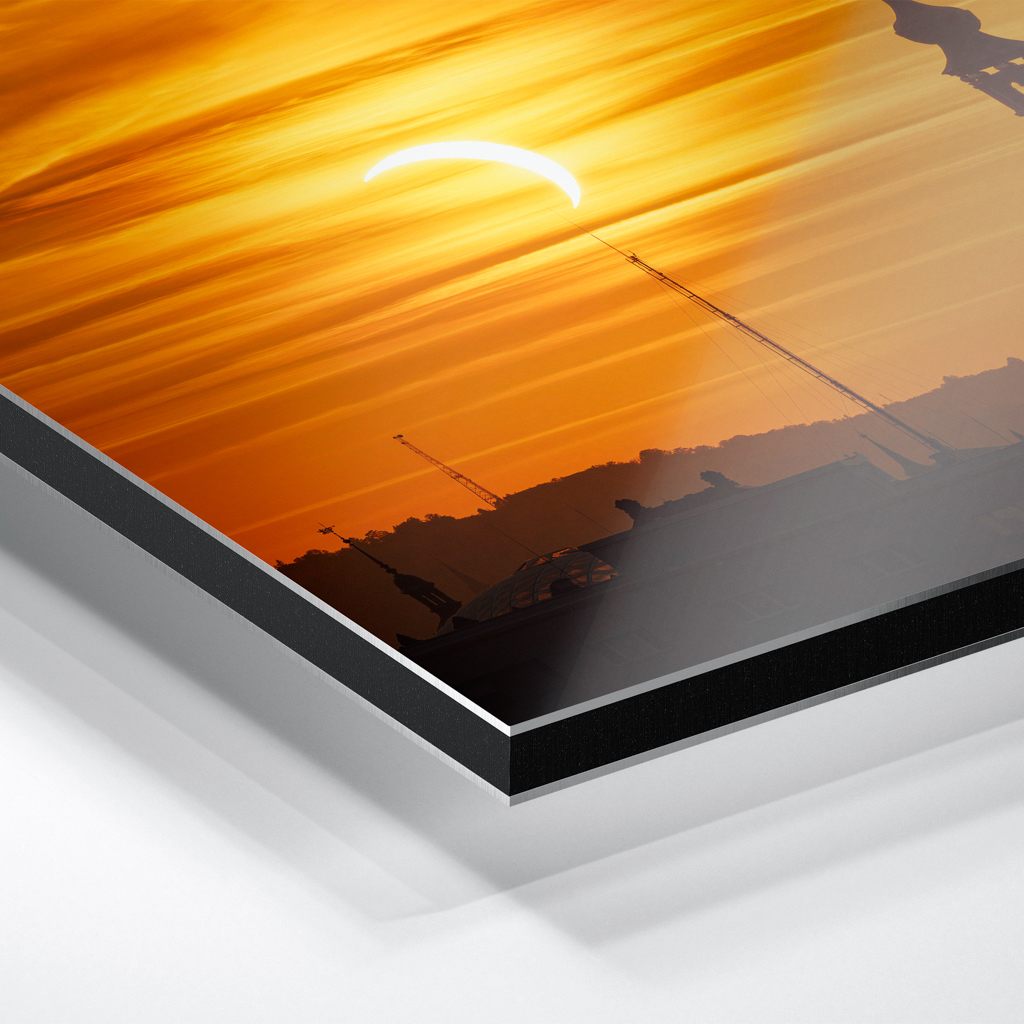 Alu-Dibond (01720) Sonnenfinsternis Frauenkirche – Bild 2