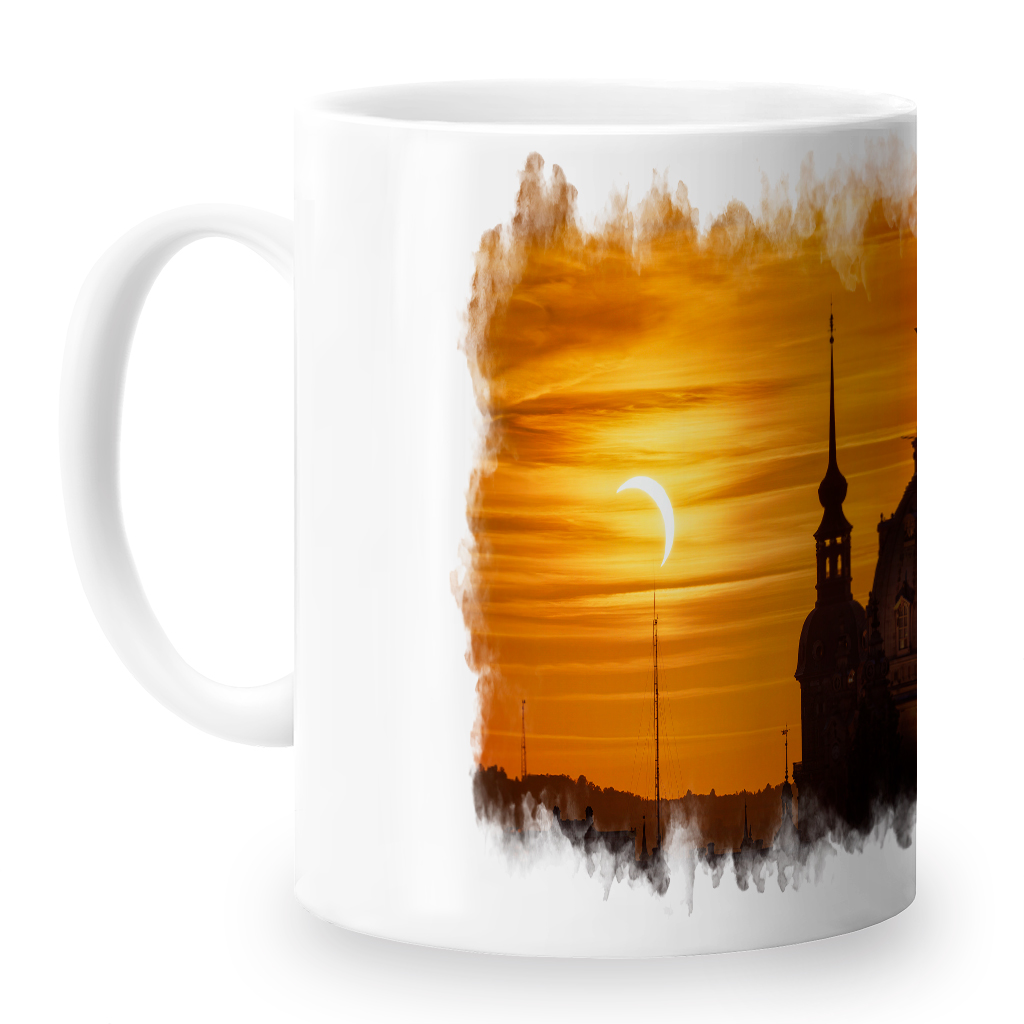 Fototasse (Nr. 01720) Sonnenfinsternis Frauenkirche – Bild 2