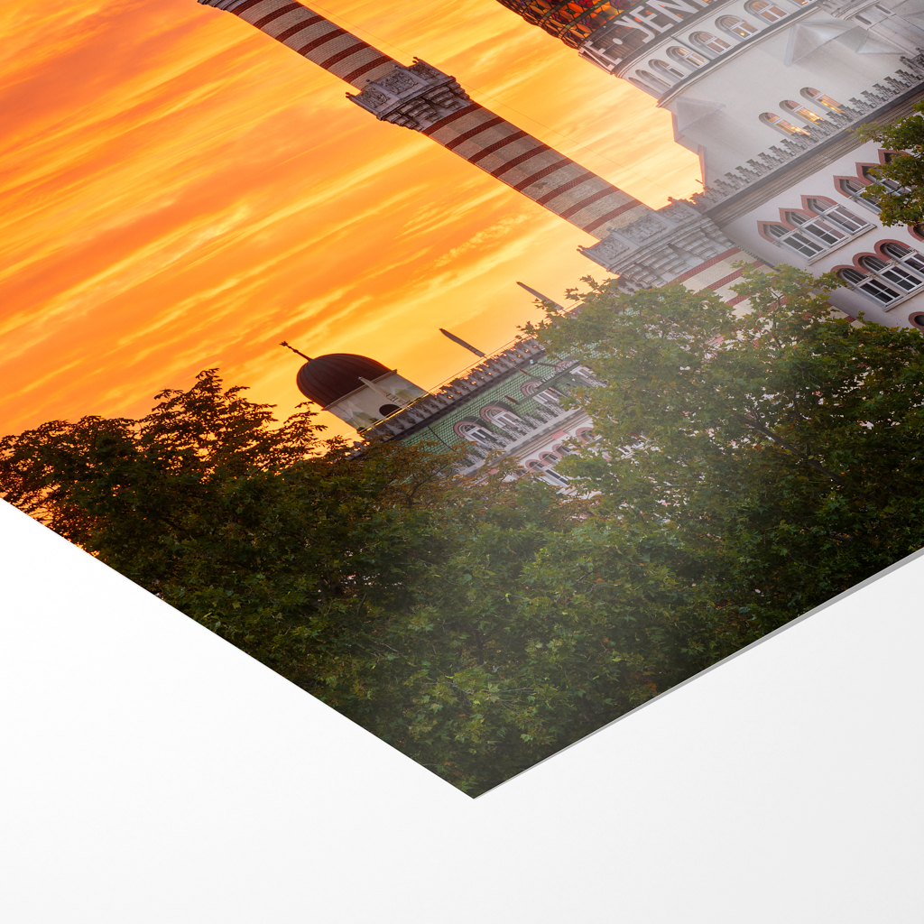 Fotoabzug (01740) Yenidze zum Sonnenuntergang – Bild 3