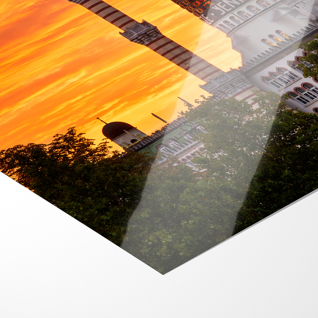 Fotoabzug (01740) Yenidze zum Sonnenuntergang – Bild 4